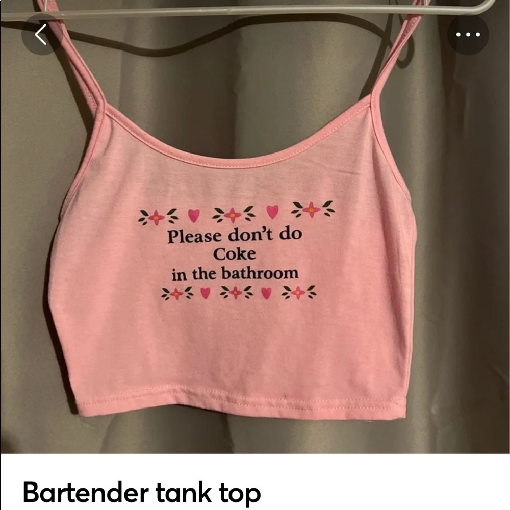 Funny tank top